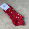 Wollsocken SMALL HEART ANKLE,  Rot 40-45