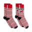 Diese «Dalarna» Socken aus Merinowolle sind in der Grösse 42-45 erhältlich und im traditionellen Skandinavischem Strickmuster hergestellt.
