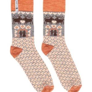 Wollsocken Emilia & Einar – Frontansicht – UNIKI