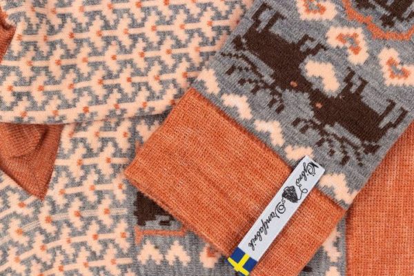 Wollsocken Emilia & Einar – Frontansicht – UNIKI