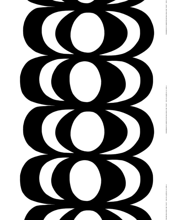 Die Meterware KAIVO von Marimekko besteht aus 100% Baumwolle, hat eine Rapportlänge von 88cm und wurde von Maija & Kristina Isola entworfen.