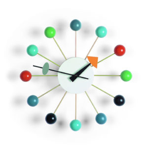 Vitra Ball Clock UNIKI