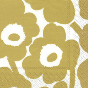 Servietten von Marimekko mit dem tollen UNIKKO Muster sind immer ein tolles Accessoir.