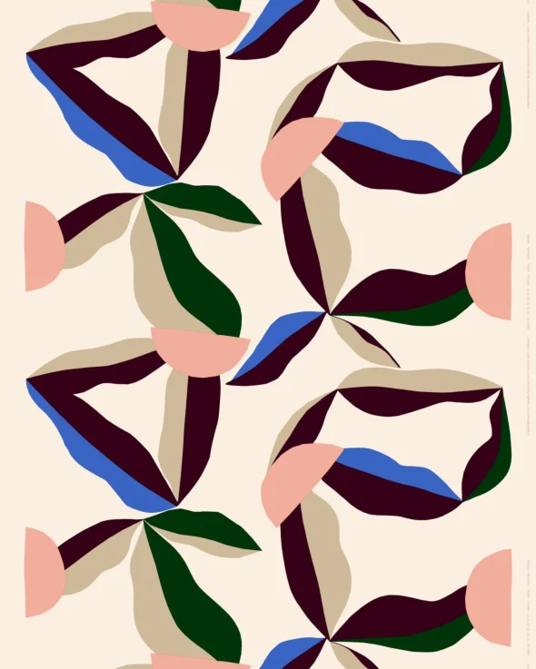 Die Meterware Berry von Marimekko