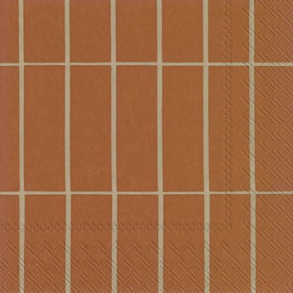 Servietten von Marimekko mit dem tollen TIILISKIVI Muster sind immer ein tolles Accessoir.