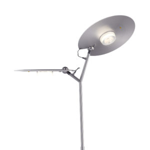 UNIKI – Baltensweiler OyO S Stehleuchte, dimmbare LED-Designlampe mit zwei Spots aus der Schweiz