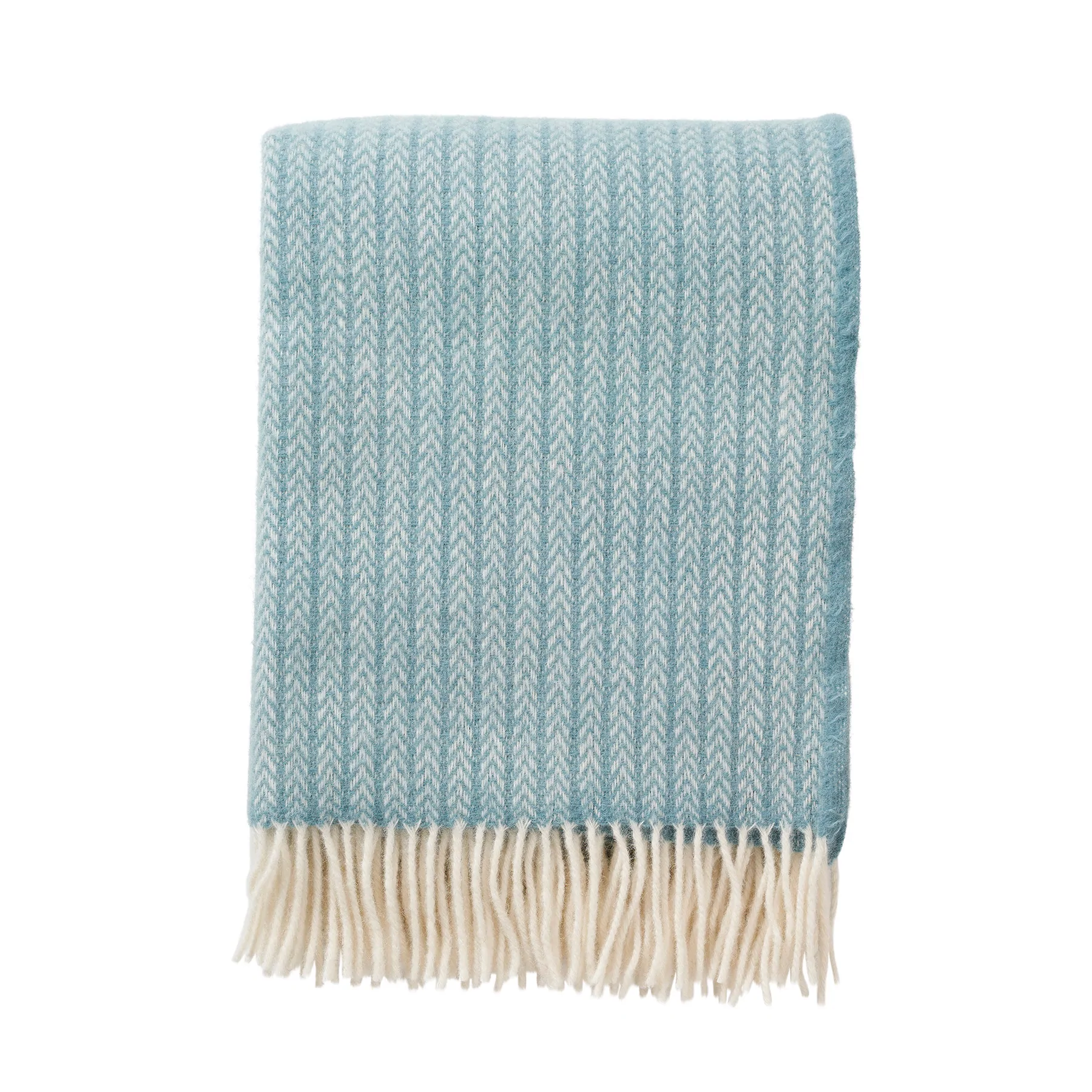 Die Wolldecke OTIS von Klippan besteht aus 100% RWS-zertifizierter Lammwolle, hat eine Grösse von 130x200 cm und ist in verschiedenen Farben erhältlich.