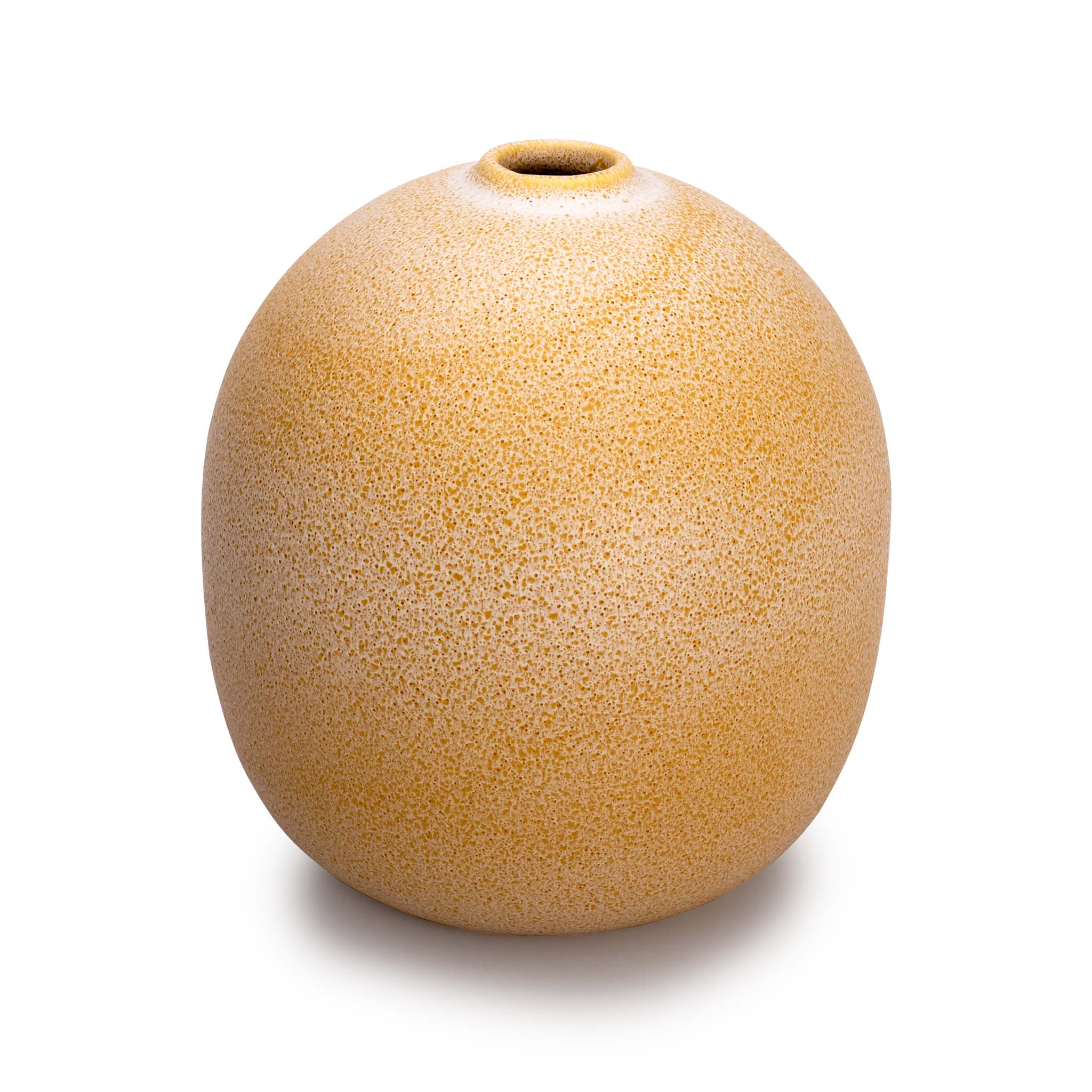 Die Crater-Vase ist von der Oberfläche der Sonne inspiriert und bietet eine wunderbare Gelegenheit, die Farben und Oberflächen der Natur in Ihr Inneres einzuladen