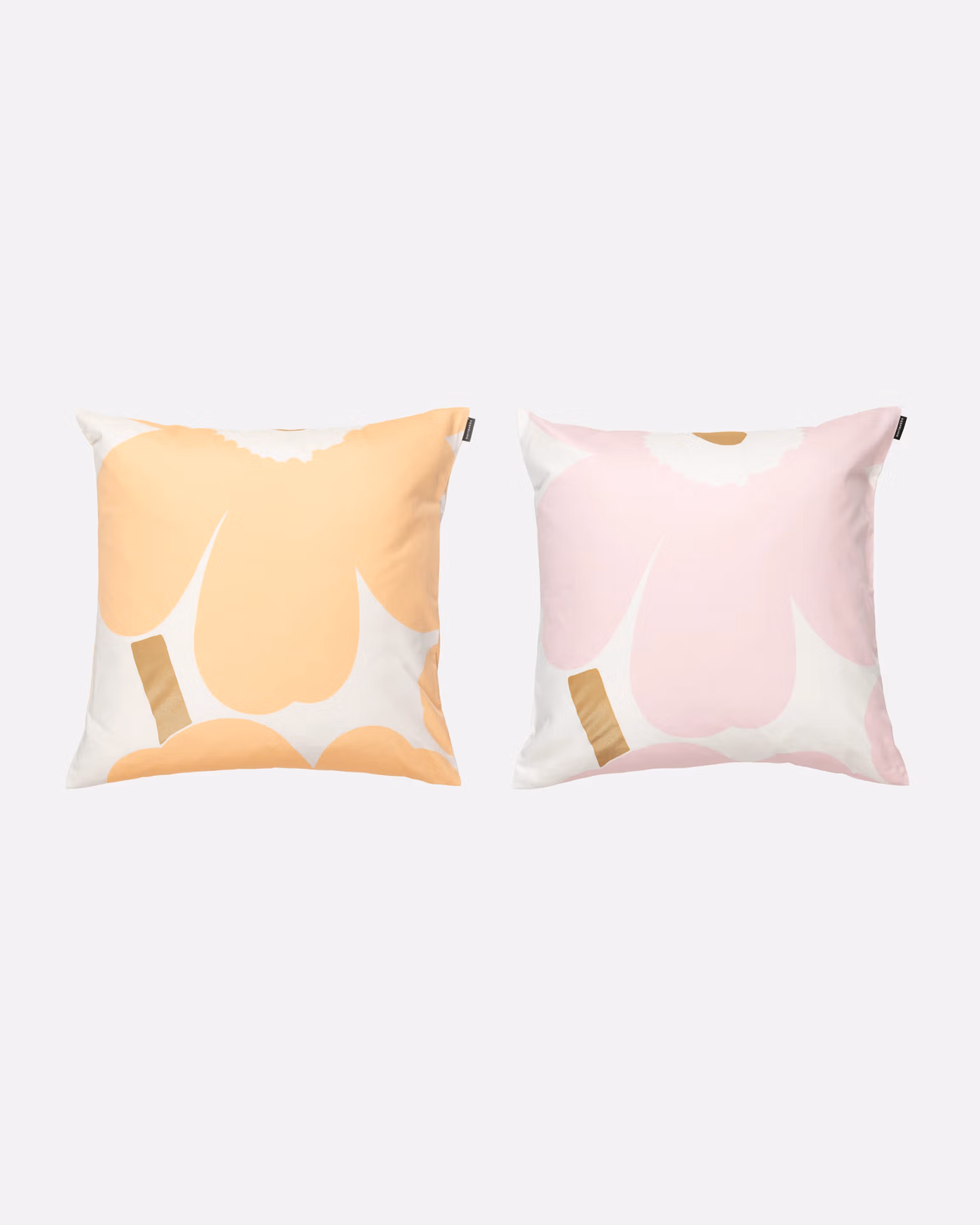 2er-Set Marimekko Kissen Unikko 50x50 mit Mohnblumenmuster