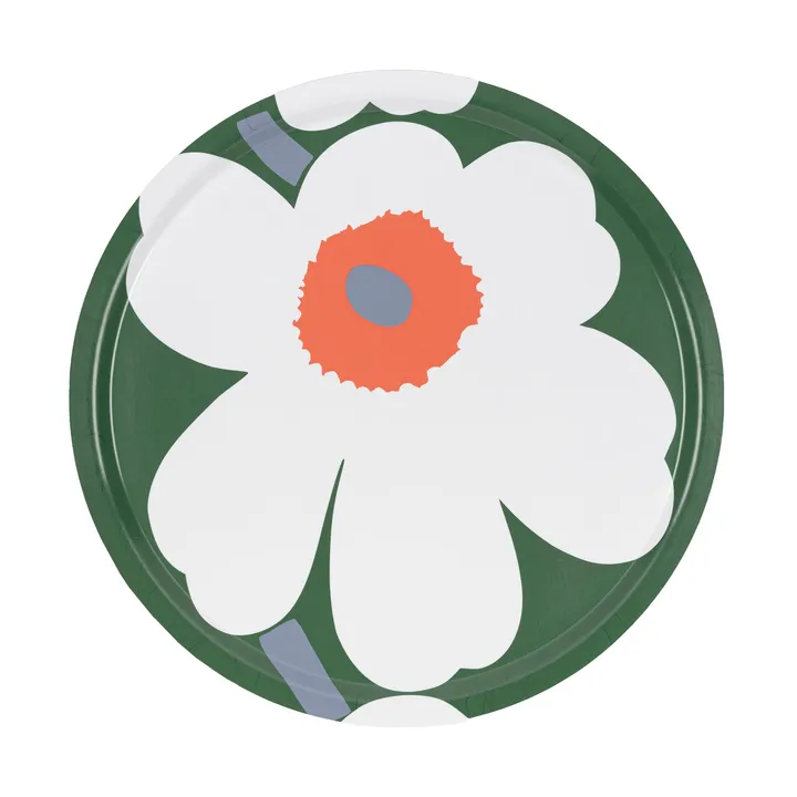Marimekko Unikko 60th Tray 46cm – Jubiläumstablett mit floralem Design