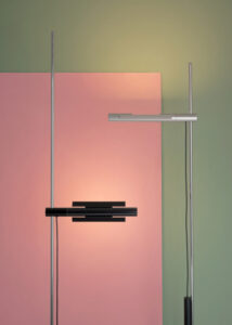 UNIKI – Baltensweiler HALO LED S Stehleuchte, dimmbare höhenverstellbare LED-Designlampe aus der Schweiz