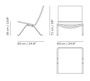 PK22 Sessel Fritz Hansen – jetzt online bei UNIKI aus Uster erhältlich