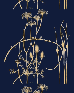 Marimekko Tischtuch VUOREN KASVIT 143×194 cm mit botanischem Muster