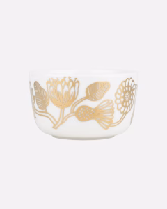 Marimekko Schale Tiara 2 dl mit Golddekor