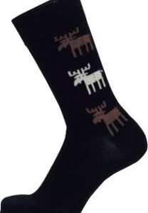 Wollsocken MOOS schwarz von CAI (Bengt & Lotta) bei UNIKI Uster – nordisches Design und warme Wollmischung in verschiedenen Grössen