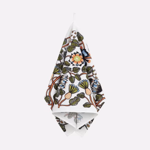 Marimekko Küchentuch TIARA mit floralem Motiv aus Baumwolle und Leinen
