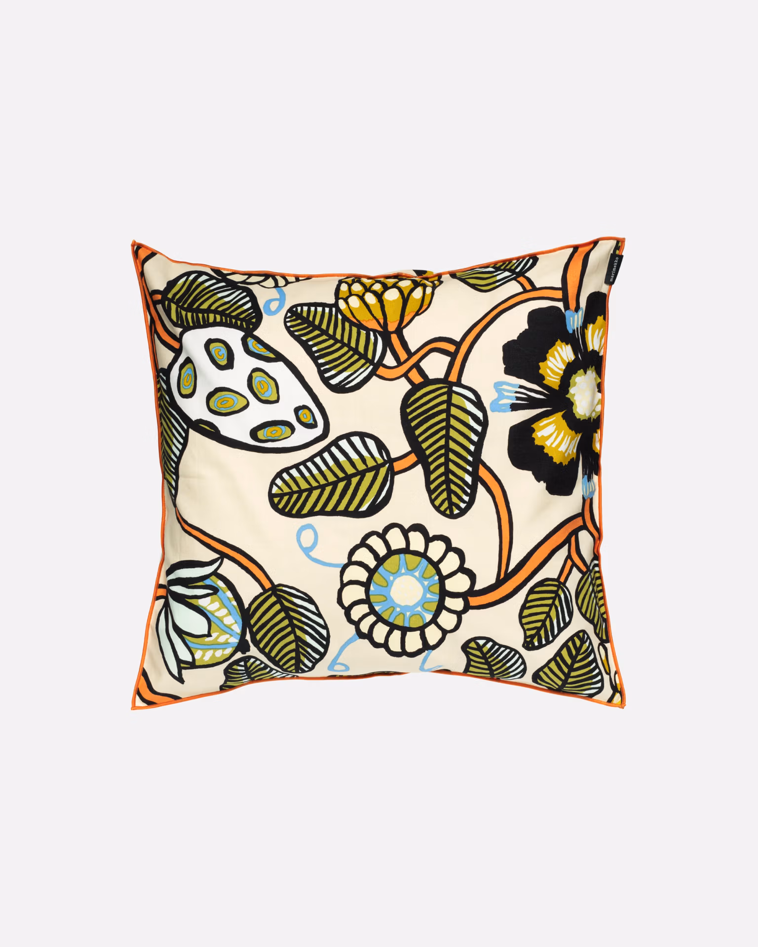 Marimekko Kissenüberzug TIARA 50×50 cm mit floralem Muster aus Baumwolle