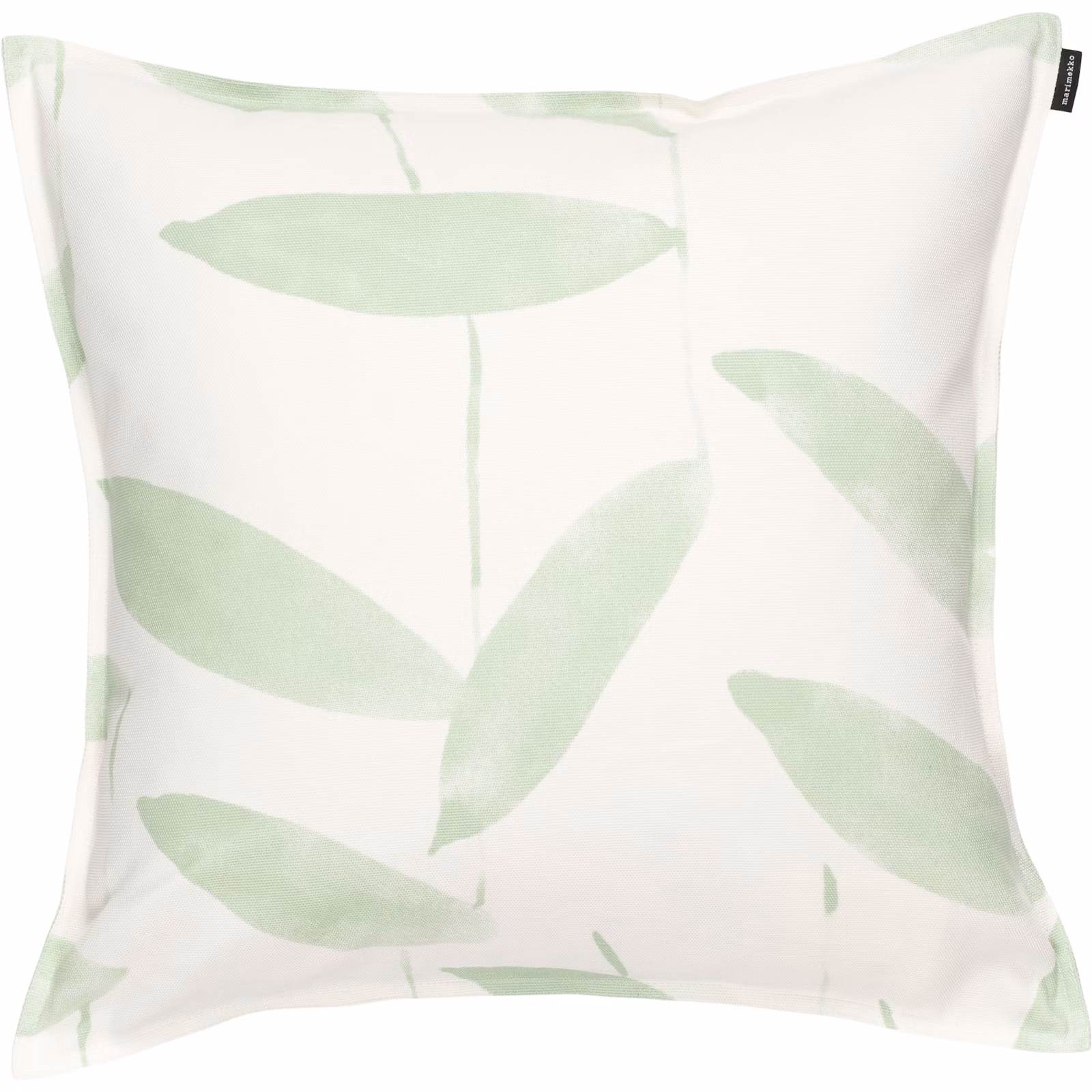 Marimekko Kissenüberzug PAJU 50×50 cm in white–sage aus 100 % Baumwolle
