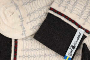 Wollsocken EKSHÄRAD KALK – Frontansicht – UNIKI