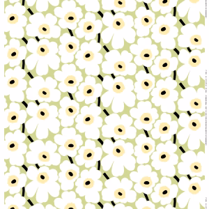Marimekko Meterware Pieni Unikko Stoff Vorderansicht