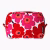 Marimekko Vilja Mini Unikko Kosmetikbeutel aus Baumwoll-Leinen-Mischgewebe mit ikonischem Mini-Unikko-Muster.