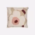 Marimekko Unikko Kissenbezug 50 × 50 cm in Beige, Linen und Rose aus hochwertigem Baumwoll-Leinen-Mischgewebe.