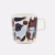 Marimekko Oiva Kurre Tasse gross, Eichhörnchen-Muster auf weissem Steingut