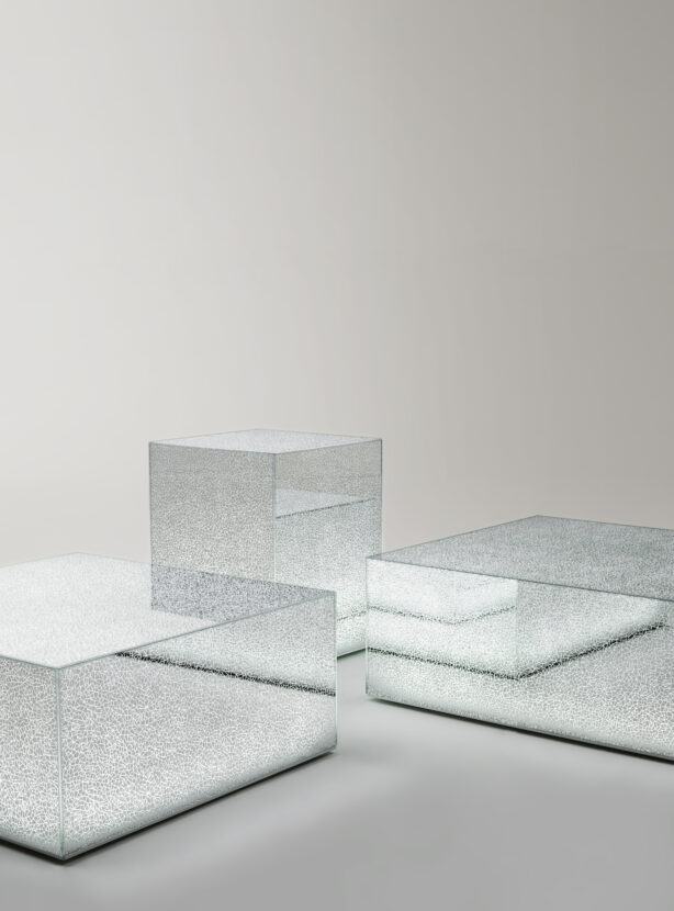 Glas Italia CRACK Tisch | UNIKI Uster