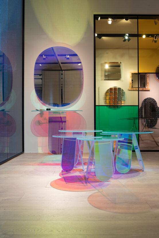 Glas Italia SHIMMER Tisch | UNIKI Uster